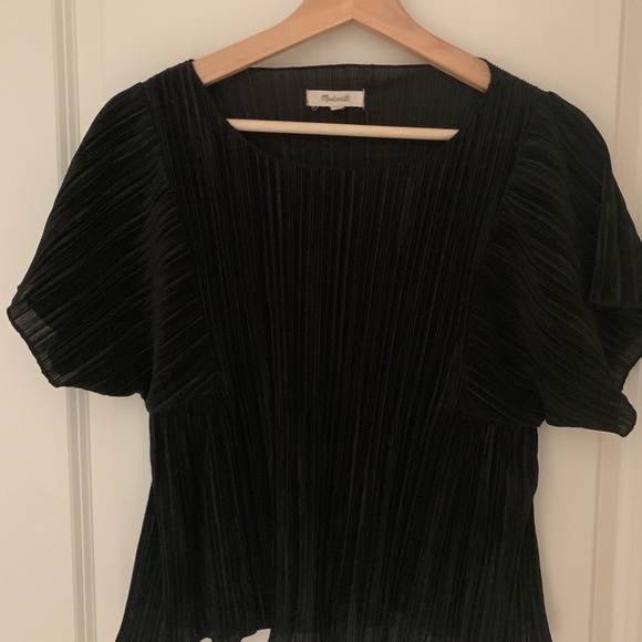 Madewell Micropleat Top - Picture 3 of 4